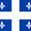 Four blue squares with white fleur-de-lis symbols on a white background