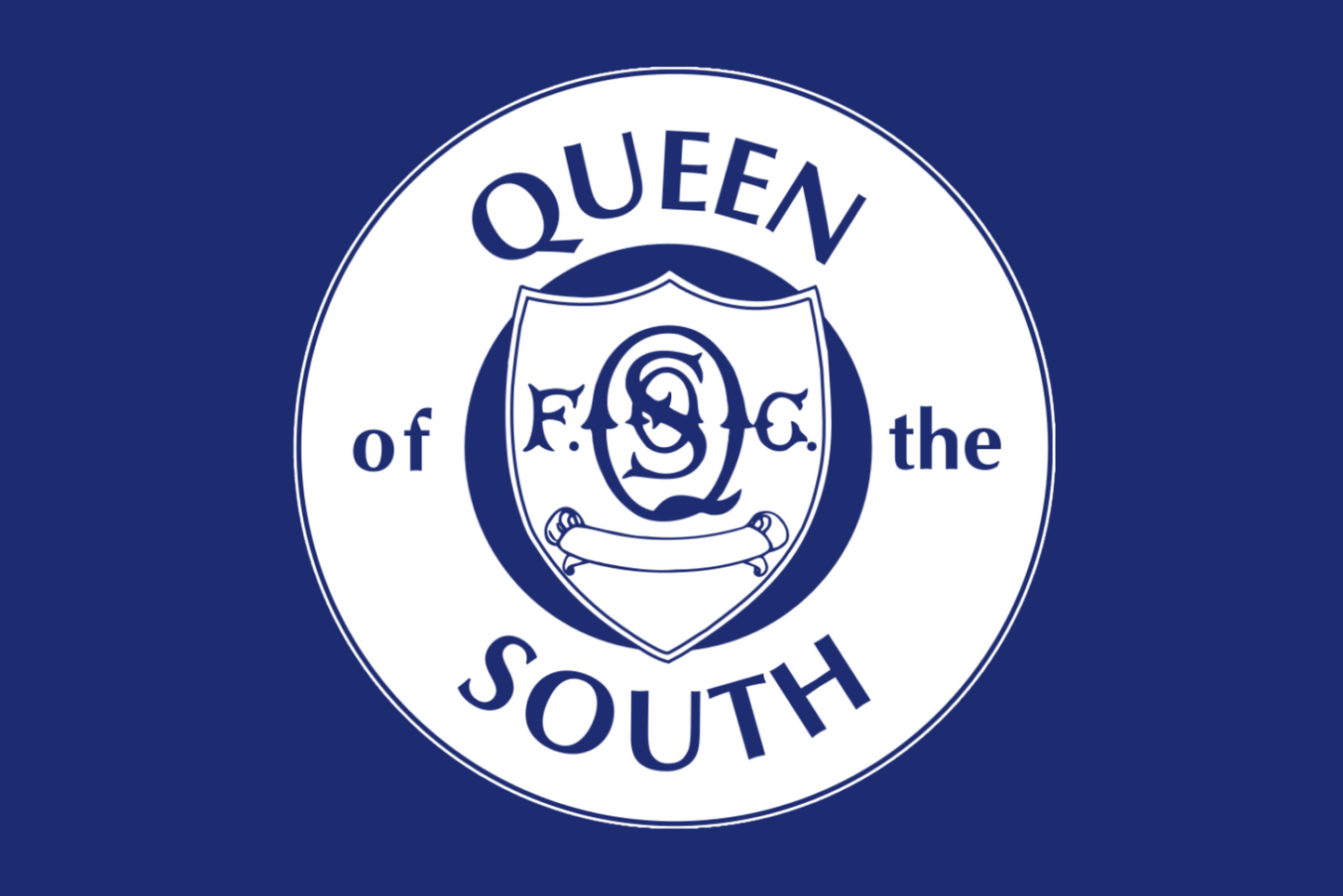 Queen of the South Football Club Flag