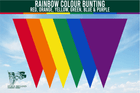 Rainbow Colour Bunting