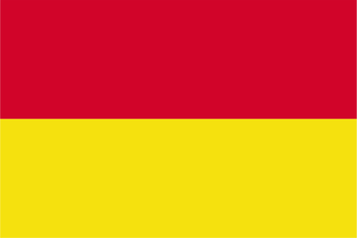 Water Safety Red & Yellow Flag