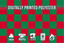 Red & Green Chequered Flag