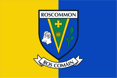 Bandeira do brasão do condado de Roscommon