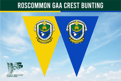 Roscommon GAA Crest Bunting