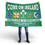 Bandeira da Copa do Mundo de Rugby de 2023 'Come On Ireland'