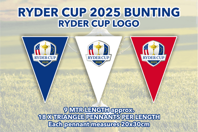 Ryder Cup 2025 Triangle Bunting