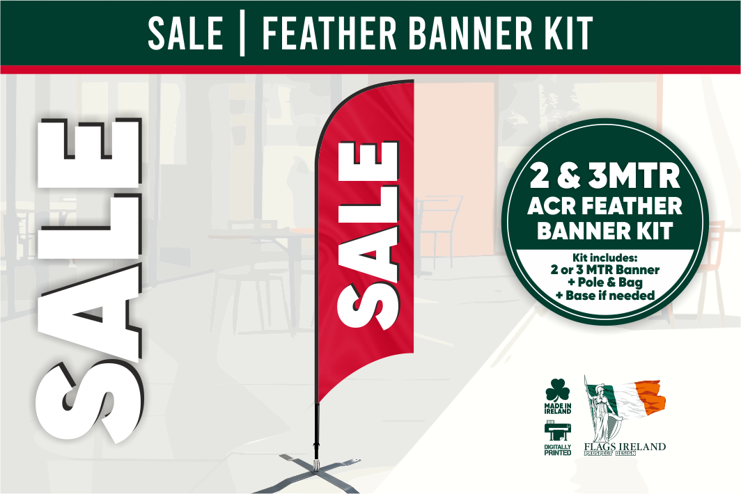 SALE - Feather Banner Kit (2mtr & 3mtr)