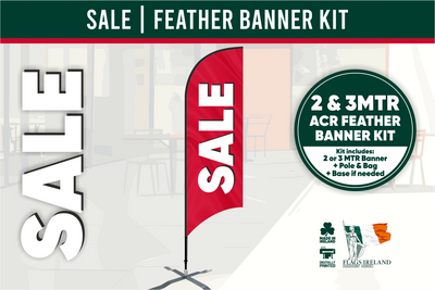 SALE - Feather Banner Kit (2mtr & 3mtr)