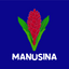 Bandeira com crista de rugby de Samoa - Manu Samoa