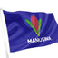Bandeira com crista de rugby de Samoa - Manu Samoa