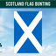 Schottland - Wimpelkette mit St.-Andreas-Kreuz-Flagge