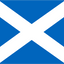 Scotland - St. Andrew's Cross Handwaver Flag