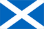 Schottland - St. Andrew's Cross Handwaver-Flagge