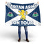 Scotland Football ''TARTAN ARMY ON TOUR'' Flag