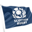 Scotland Rugby Crested Flag