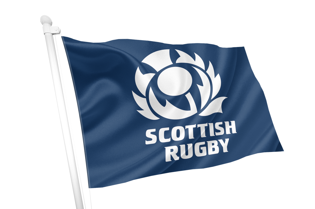 Scotland Rugby Crested Flag – Flags Ireland Prospect Design