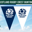 Scotland Rugby Crest Bunting