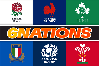 Six Nations Team Crested Flag