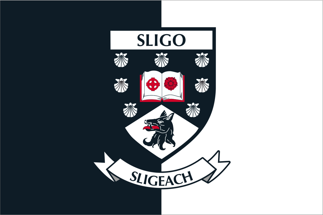 Sligo County Crest Handwaver Flag
