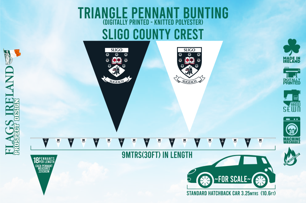 Sligo County Crest Bunting