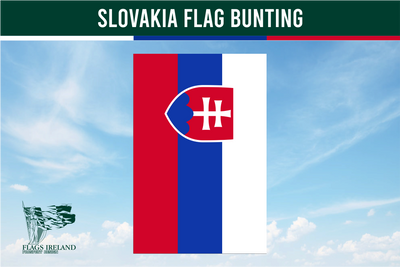 Wimpelkette mit slowakischer Flagge