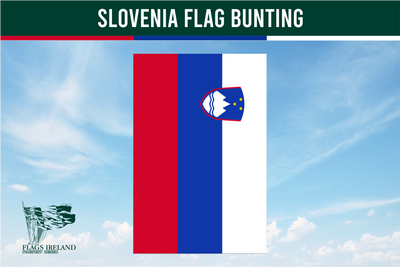 Wimpelkette mit slowenischer Flagge