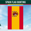 Spain Flag Bunting