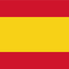 Spanish Civil Flag. Red and Gold.