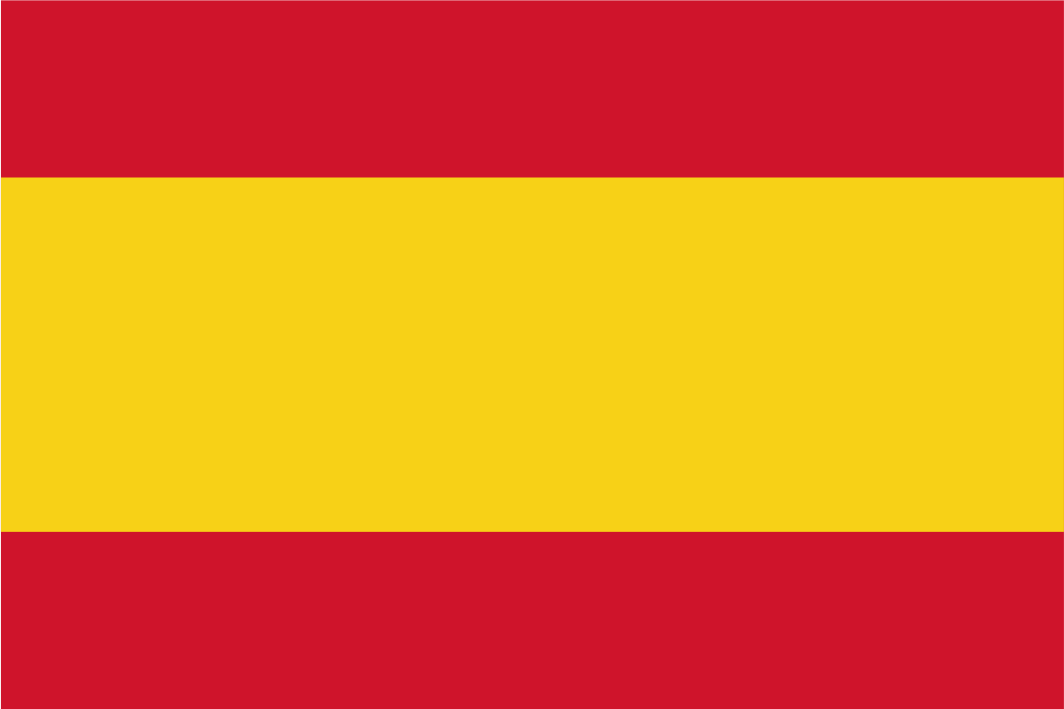 Spanish Civil Flag. Red and Gold.