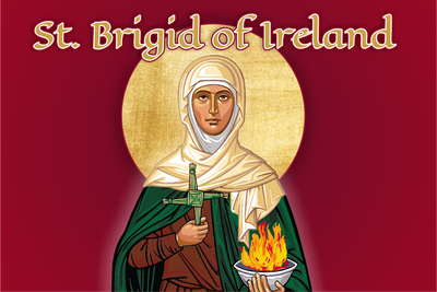 St Brigid of Ireland Flag