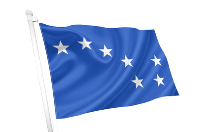 Bandeira Azul Arado Estrelado