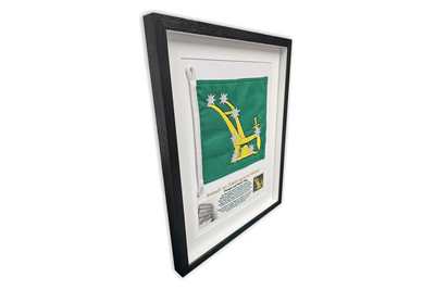 Plough and Stars Framed Flag