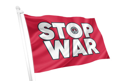 Stop War Red Flag