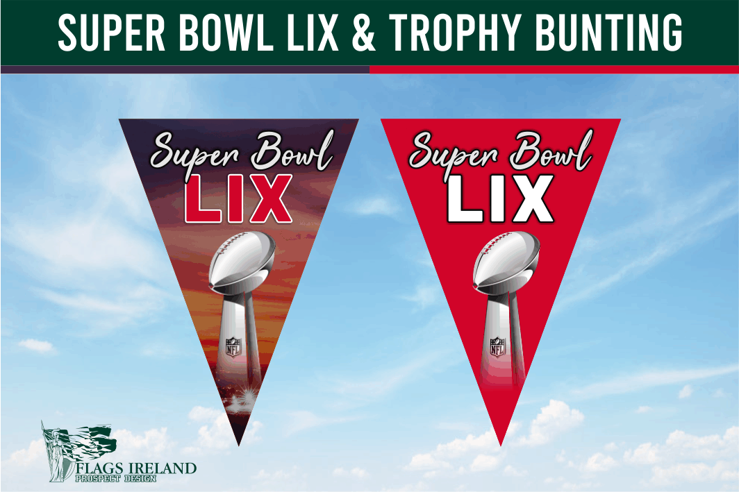 Super Bowl LIX and Trophy Bunting