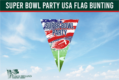 Super Bowl USA Party  Bunting