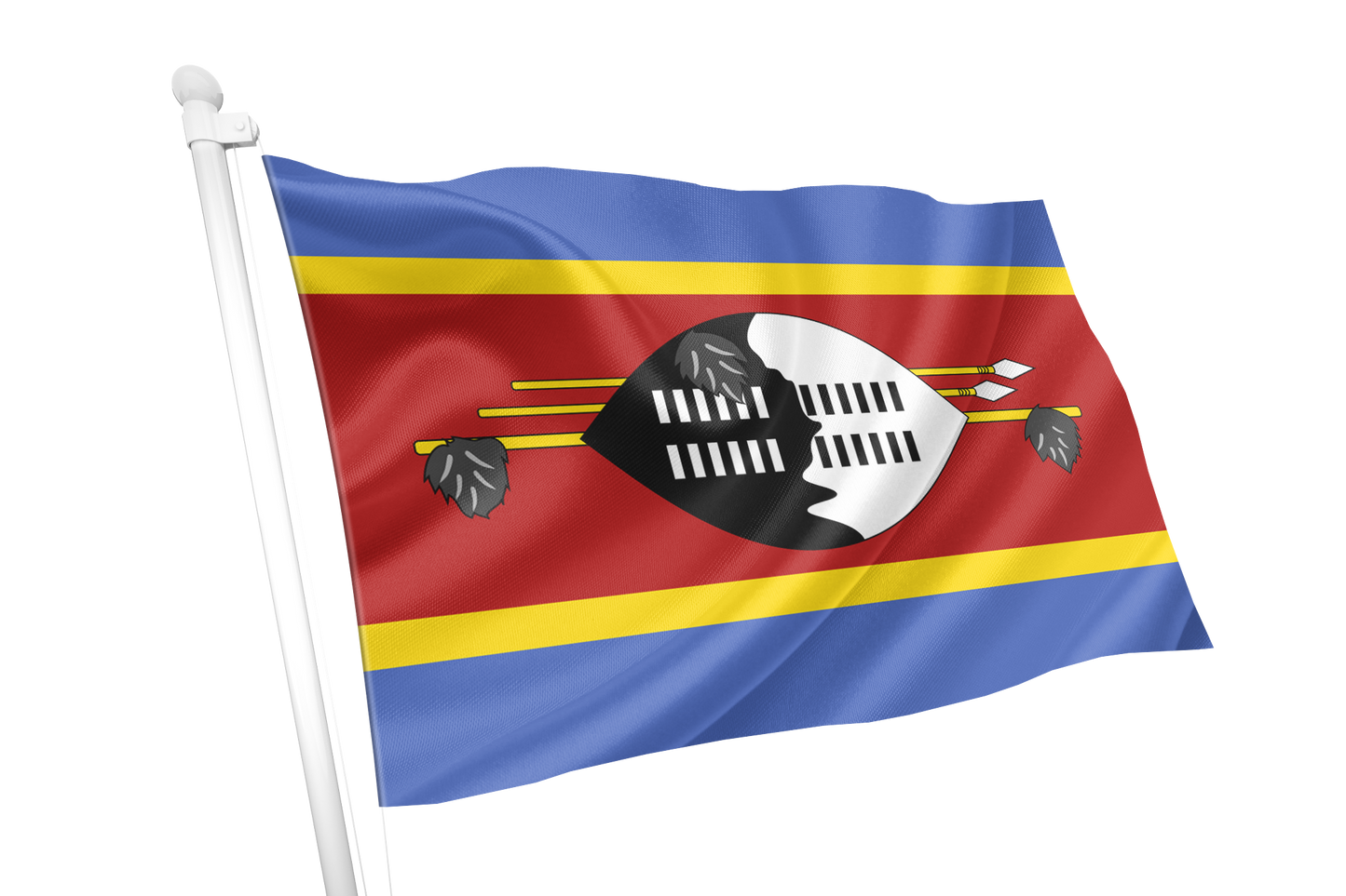 Eswatini(Swaziland) Flag