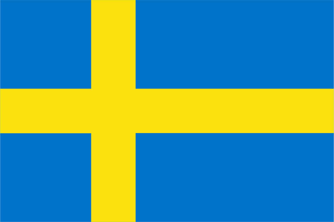 Bandeira Nacional da Suécia