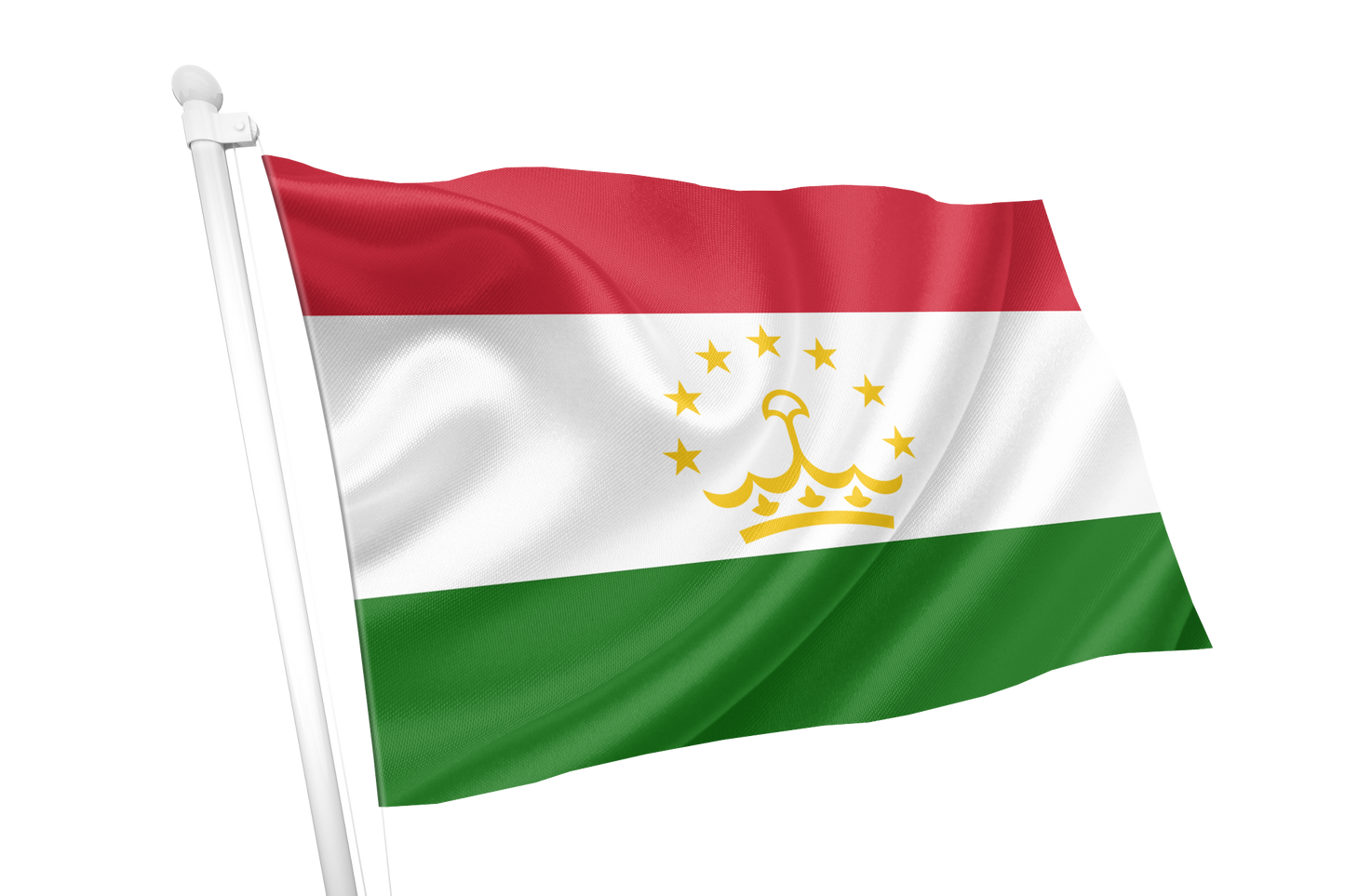 Tajikistan Flag