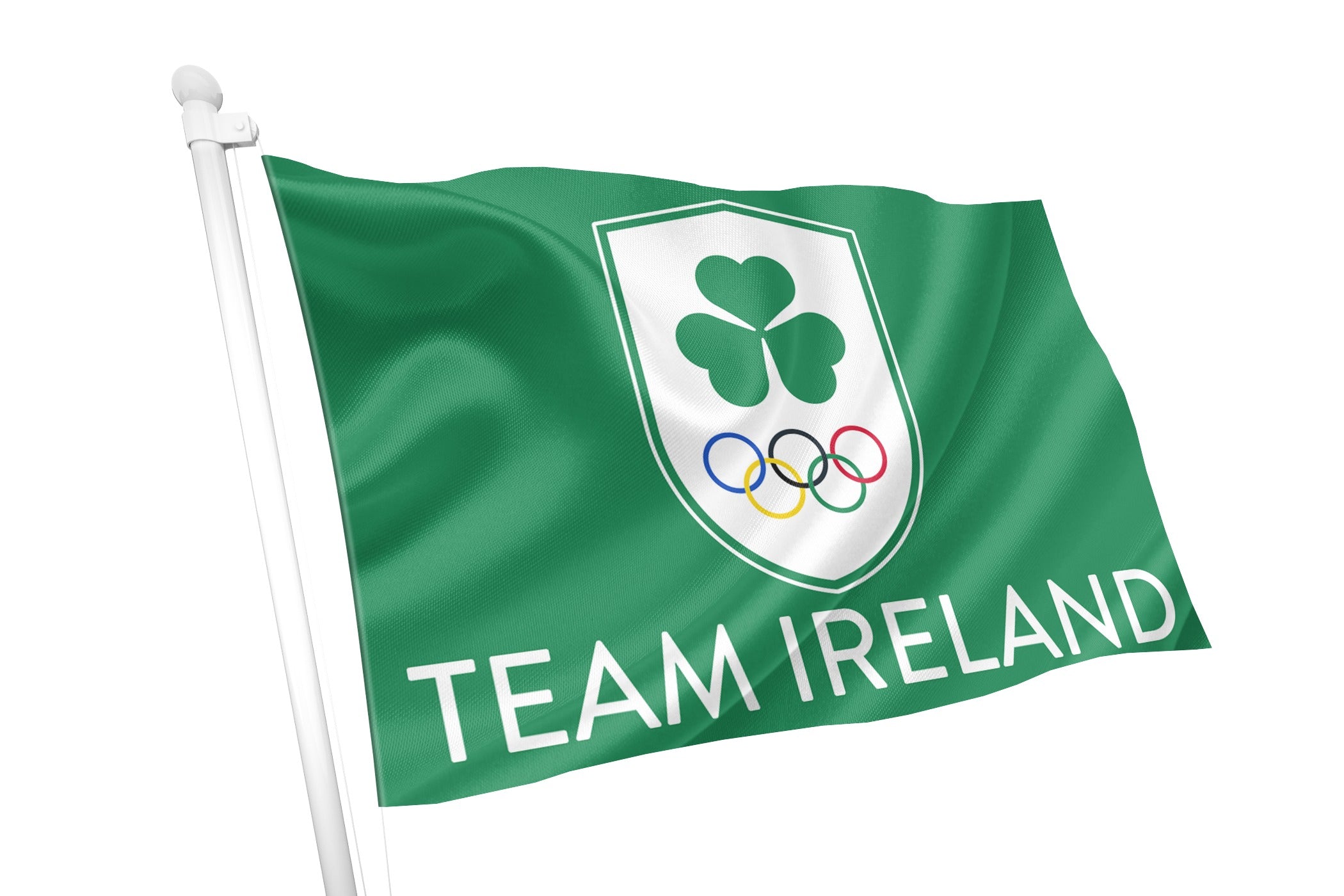 Team Ireland Olympic Flag: Digital Printing Expert in Dublin, Ireland ...