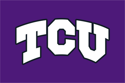 Texas Christian University TCU Purple Flag