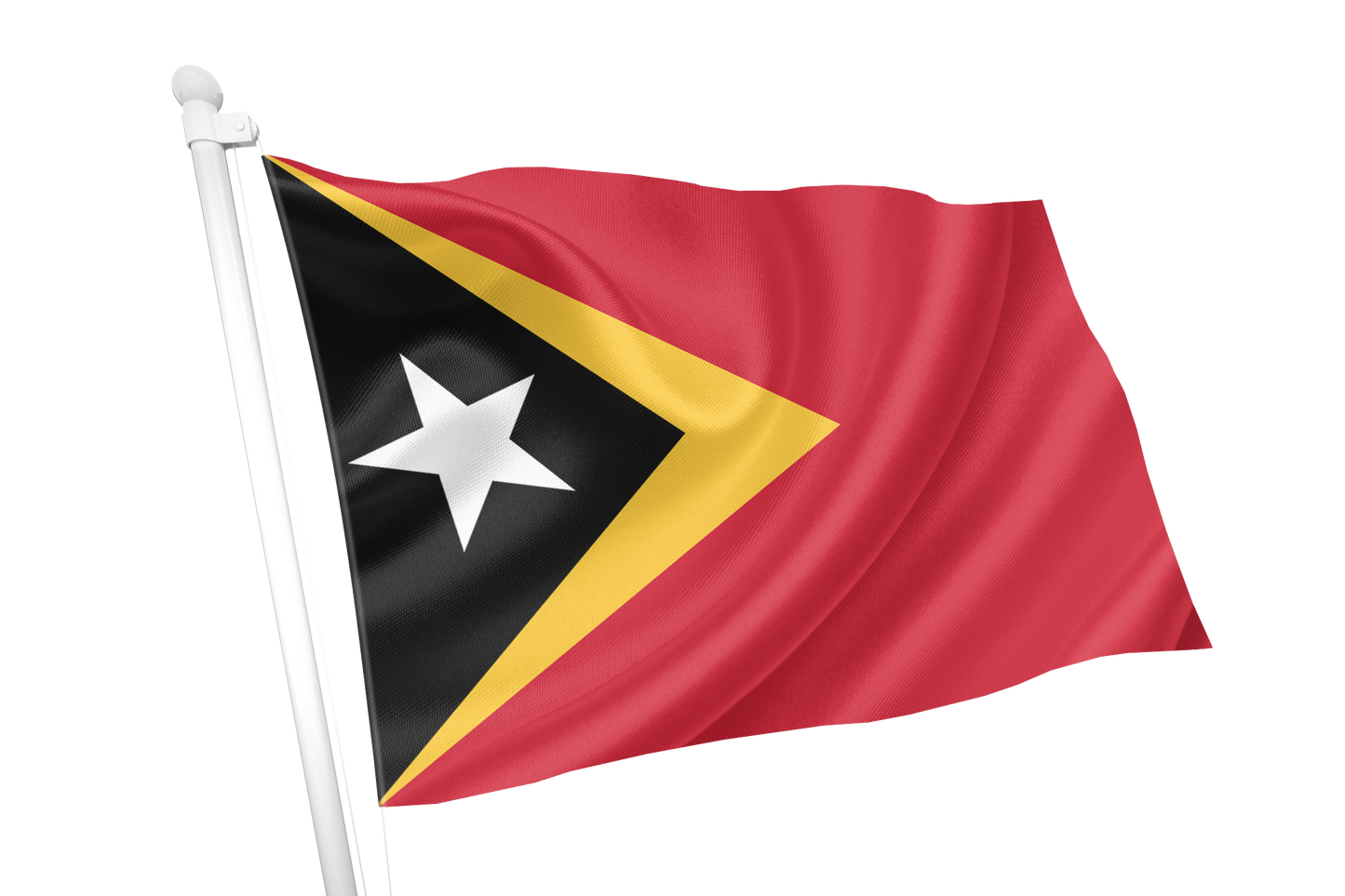 Timor-Leste(East Timor) Flag