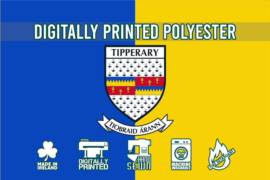 Tipperary County Crest Flag – Flags Ireland Prospect Design