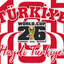 Turkish World Cup 2026 promotional graphic with red and white stripes.