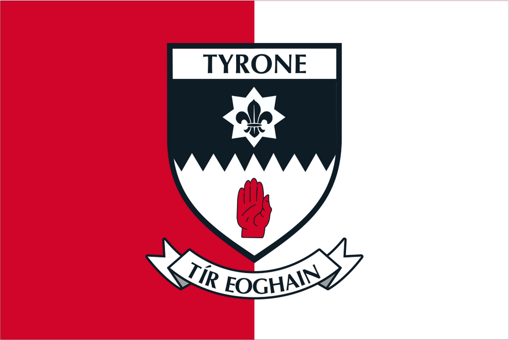Tyrone County Crest Flag