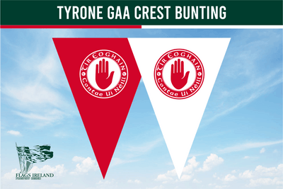 Tyrone GAA Crest Bunting