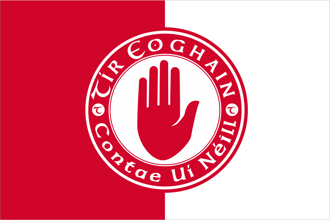 Tyrone GAA Crest Flag