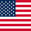 USA - Nationale Handschwenkflagge der Vereinigten Staaten von Amerika