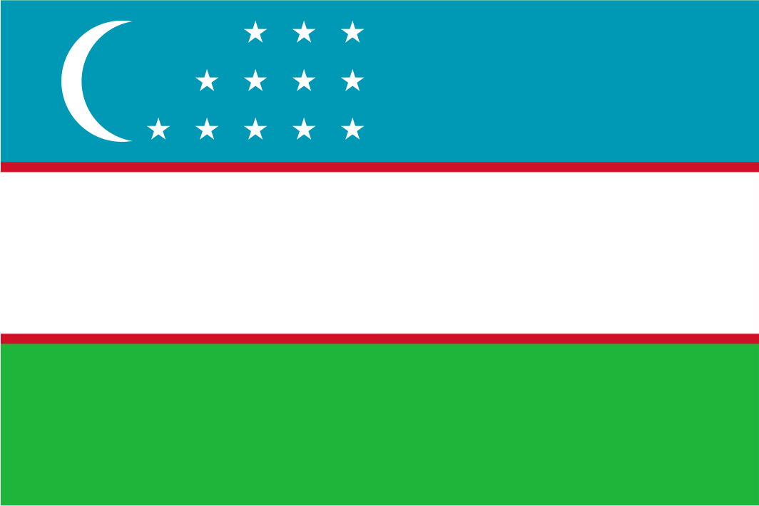 Uzbekistan Flag