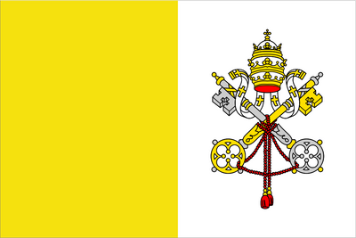 Vatican City State Handwaver Flag
