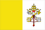Flagge des Staates Vatikanstadt