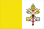 Bandeira Handwaver do Estado da Cidade do Vaticano